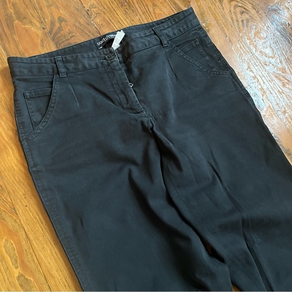 Dolce & Gabbana Ankle Zipper Audrey Black Jeans in size 38IT or 2US - Picture 9 of 15